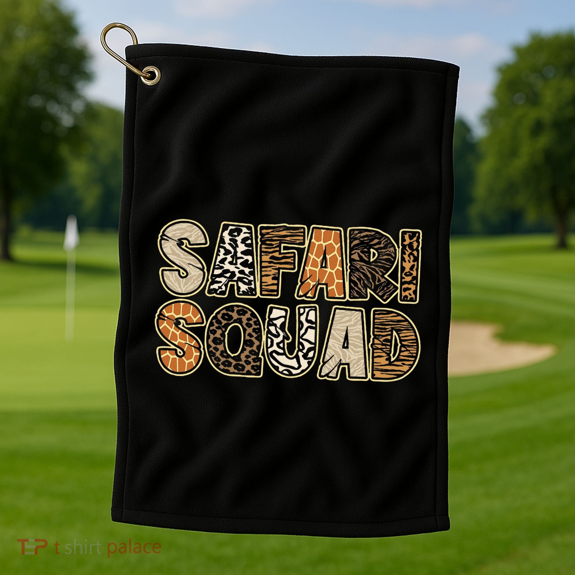 Arfica Safari Zoo Safari Squad Gift Golf Towel