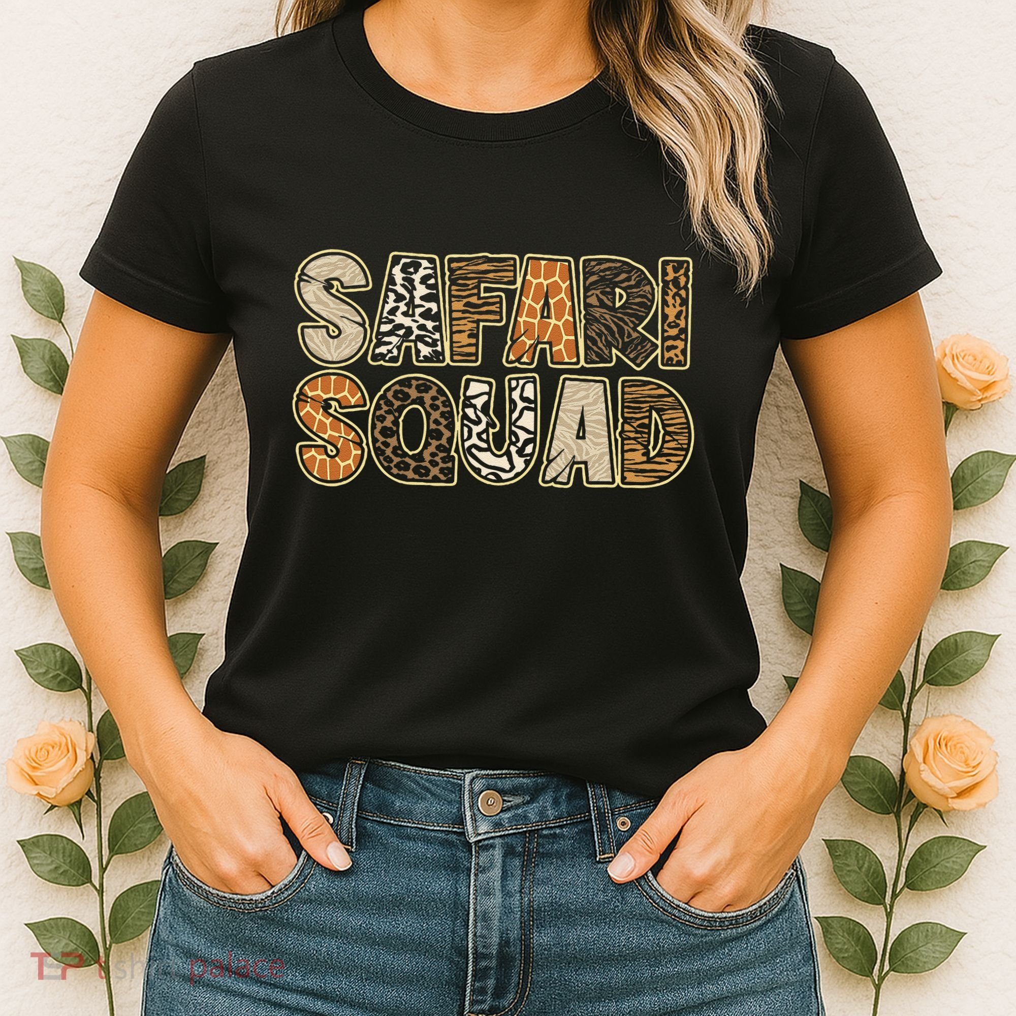 Arfica Safari Zoo Safari Squad Gift Women's T-Shirt