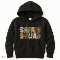 Arfica Safari Zoo Safari Squad Gift Kids Hoodie thumb 0