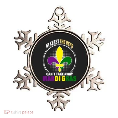 At Least The Refs Can't Take Away Mardi Gras Ornament