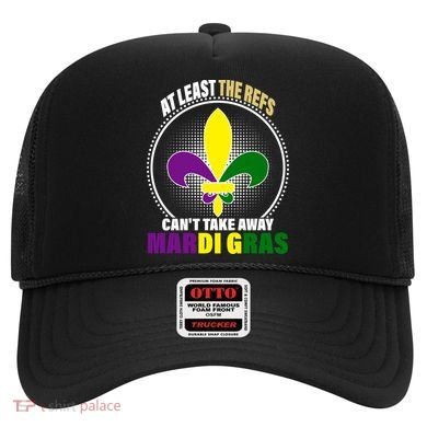 At Least The Refs Can't Take Away Mardi Gras Hat
