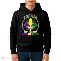 At Least The Refs Can't Take Away Mardi Gras Kids Hoodie thumb 4