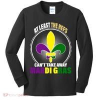 At Least The Refs Can't Take Away Mardi Gras Kids Long Sleeve Shirt thumb 0