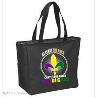 At Least The Refs Can't Take Away Mardi Gras Tote Bag thumb 2