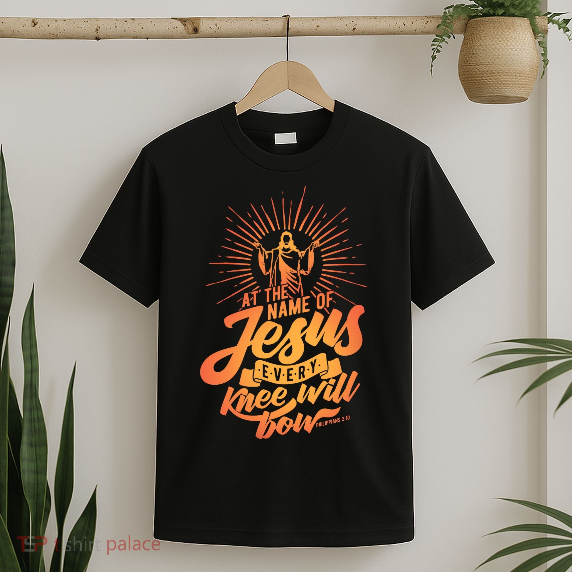 At The Name Of Jesus Every Knee Will Bow T-Shirt