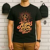 At The Name Of Jesus Every Knee Will Bow T-Shirt thumb 6