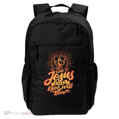 At The Name Of Jesus Every Knee Will Bow Backpack