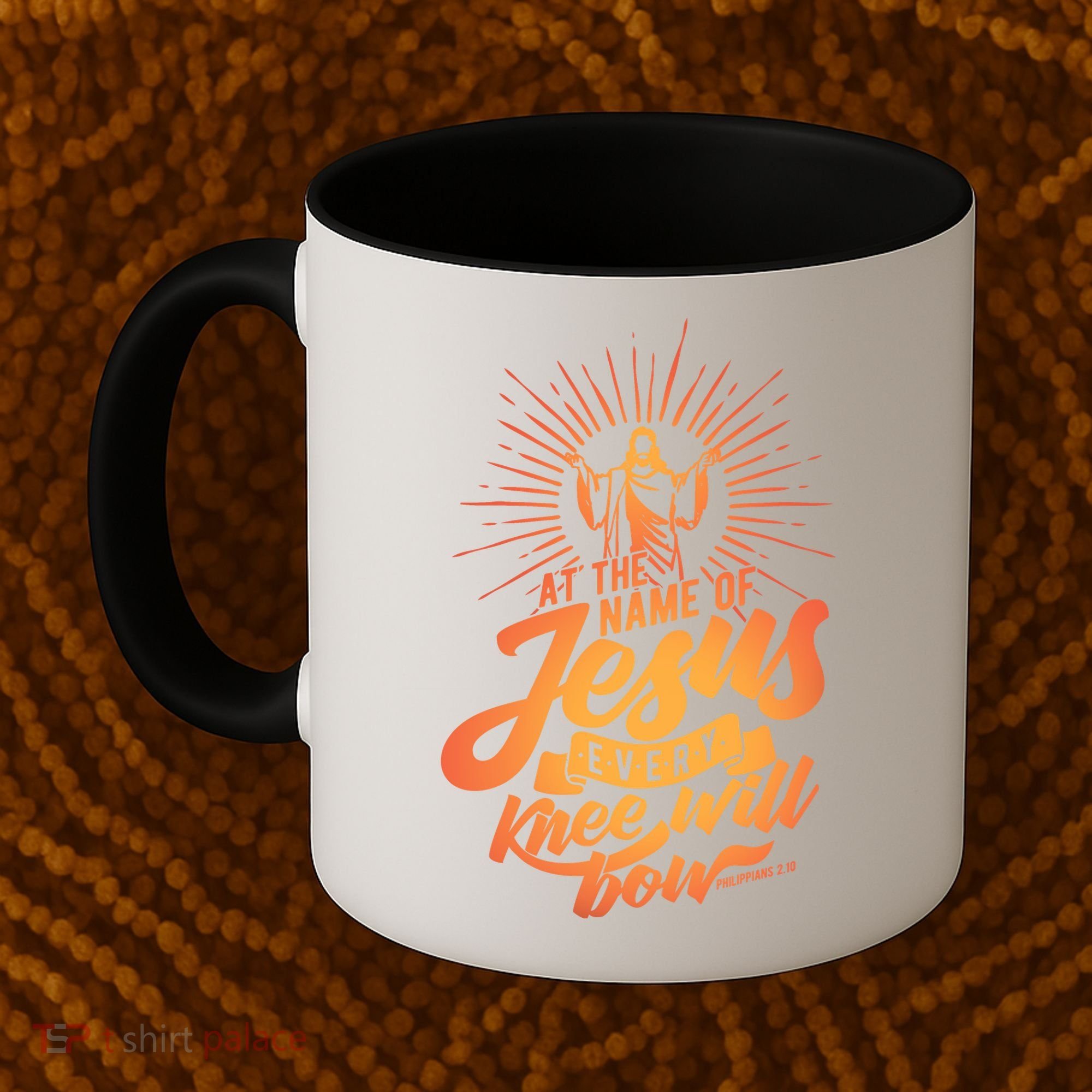 At The Name Of Jesus Every Knee Will Bow Coffee Mug