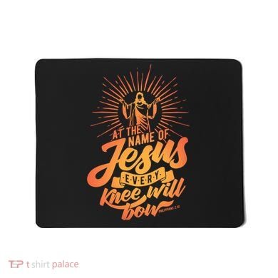 At The Name Of Jesus Every Knee Will Bow Mousepad