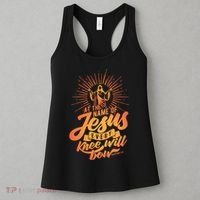 At The Name Of Jesus Every Knee Will Bow Women's Tank Top thumb 3