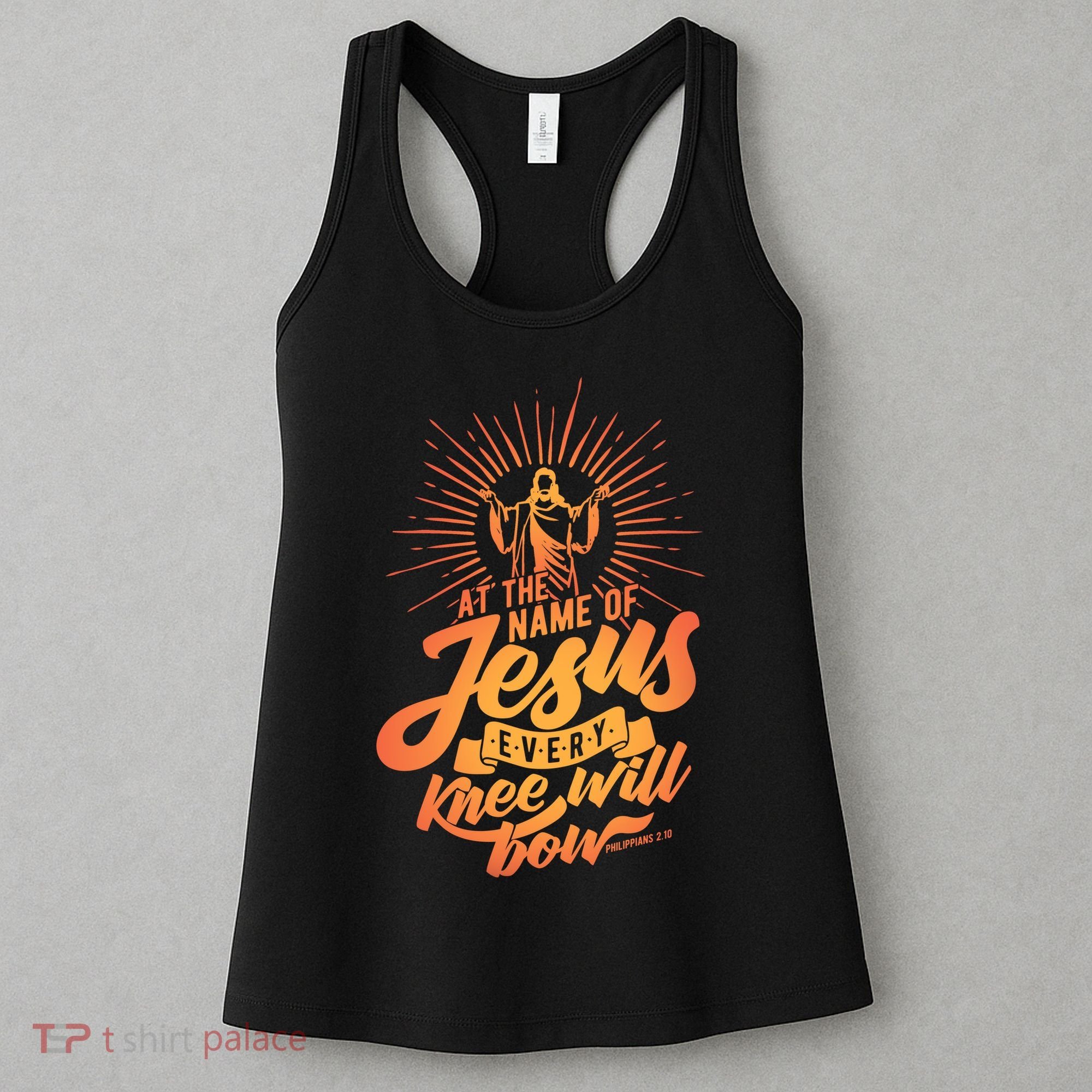 At The Name Of Jesus Every Knee Will Bow Women's Tank Top