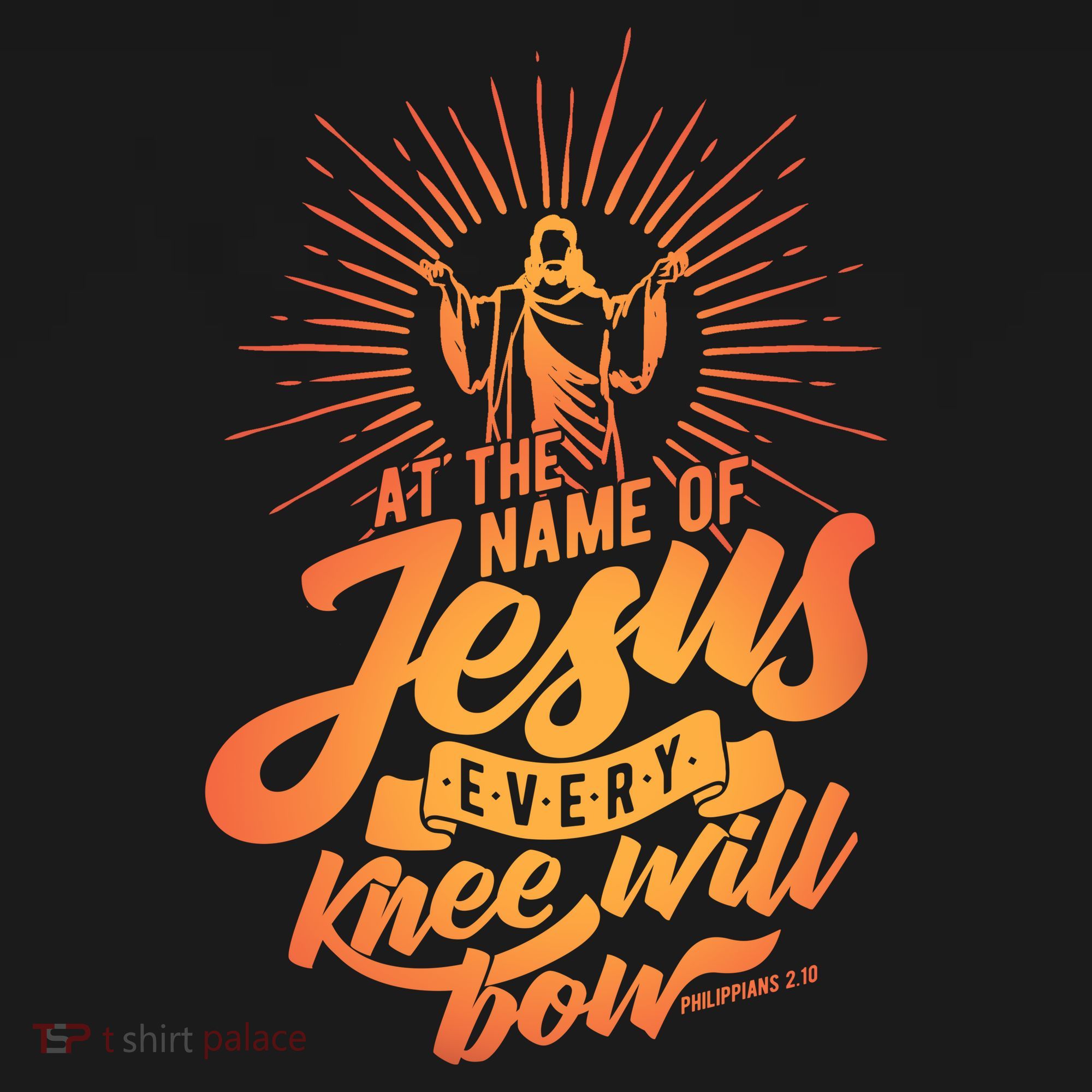At The Name Of Jesus Every Knee Will Bow Toddler Hoodie