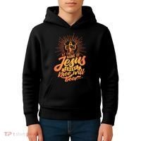 At The Name Of Jesus Every Knee Will Bow Kids Hoodie thumb 4