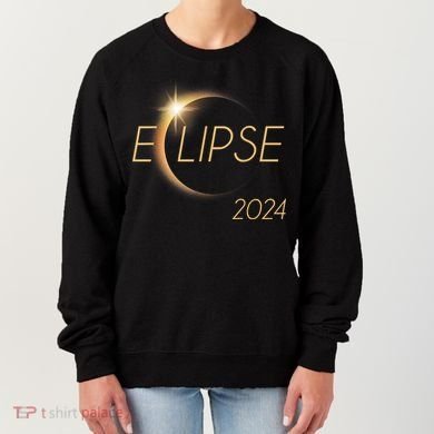 America Totality 04 08 24 Total Solar Eclipse 2024 Women's Sweatshirt