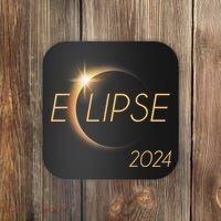 America Totality 04 08 24 Total Solar Eclipse 2024 Coaster thumb 0