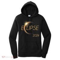 America Totality 04 08 24 Total Solar Eclipse 2024 Women's Hoodie thumb 0
