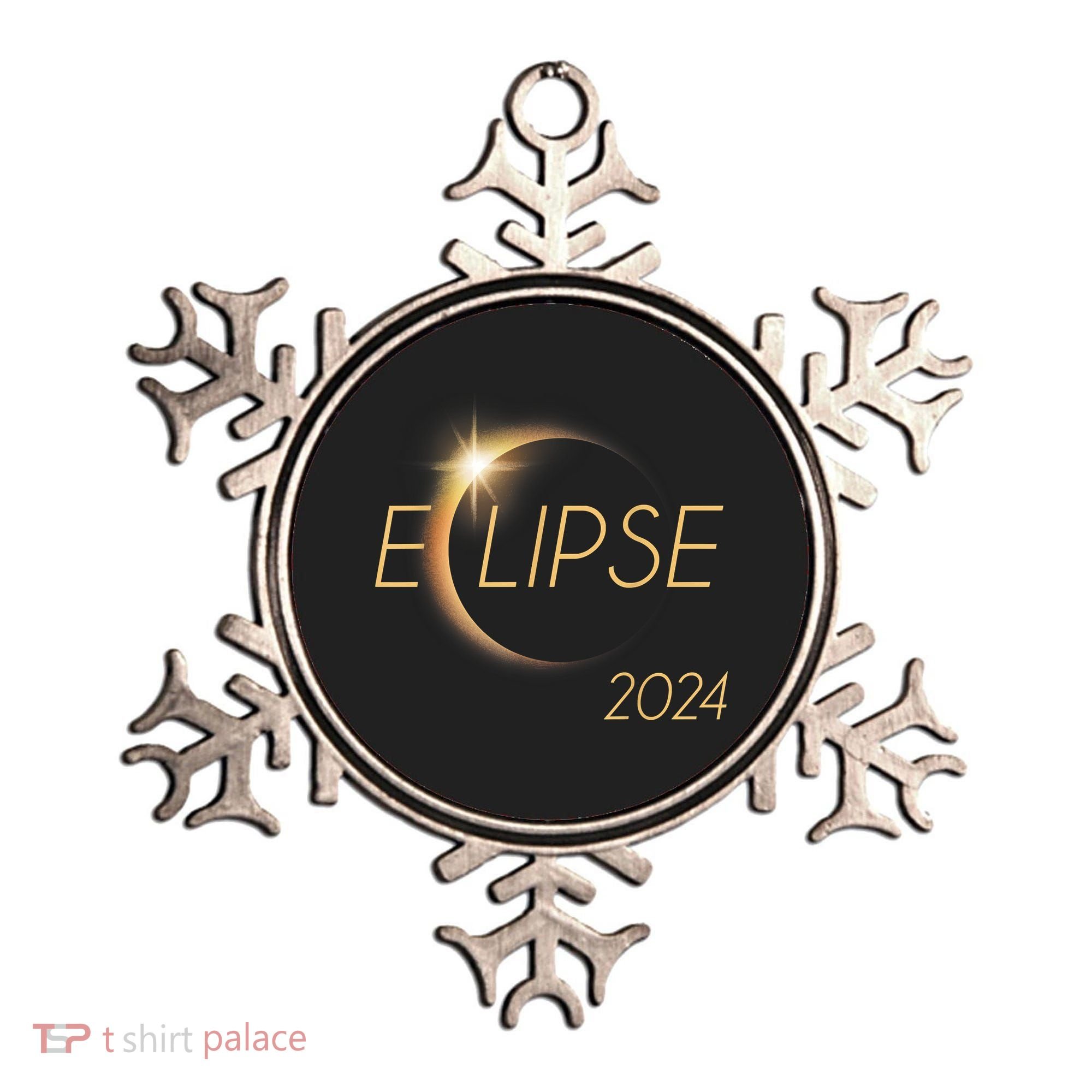 America Totality 04 08 24 Total Solar Eclipse 2024 Ornament