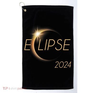America Totality 04 08 24 Total Solar Eclipse 2024 Golf Towel