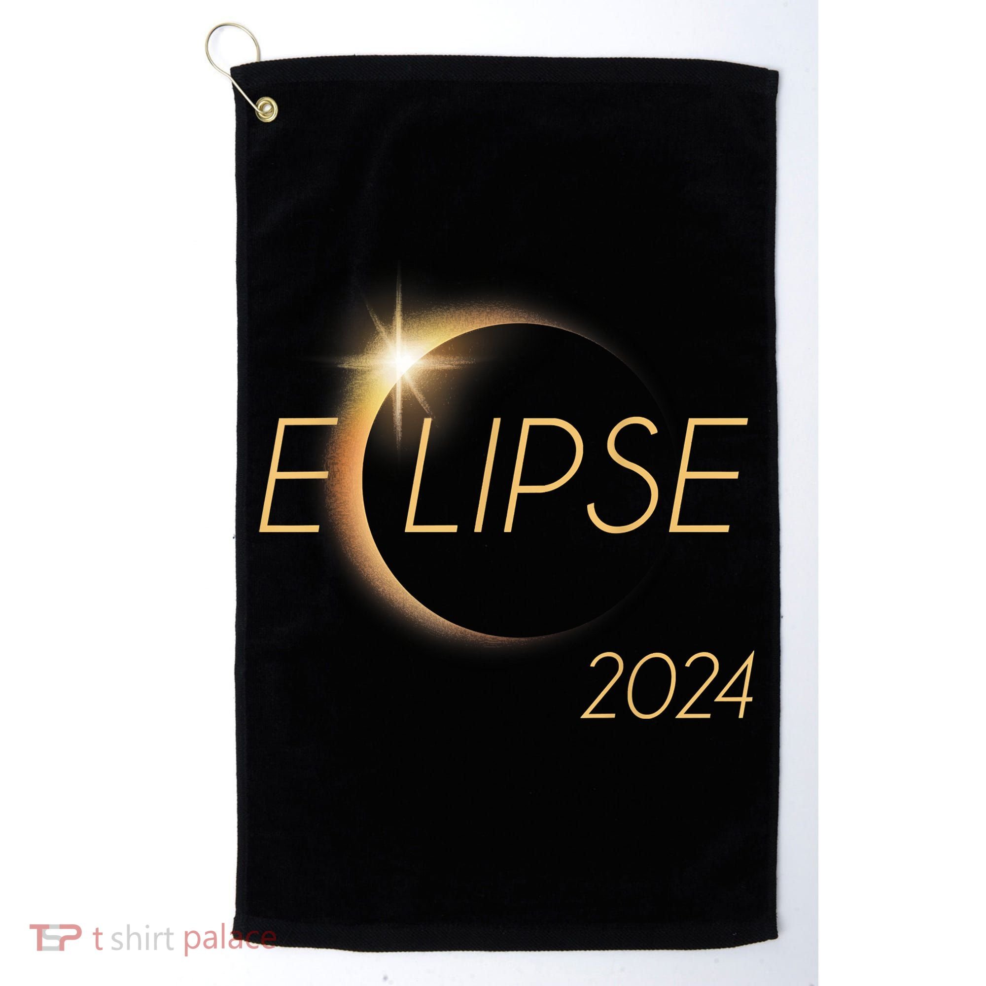 America Totality 04 08 24 Total Solar Eclipse 2024 Golf Towel