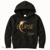 America Totality 04 08 24 Total Solar Eclipse 2024 Kids Hoodie thumb 0