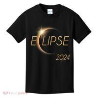 America Totality 04 08 24 Total Solar Eclipse 2024 Kids T-Shirt thumb 0