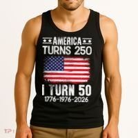 America Turns 250 I Turn 50 1976 50th Birthday Tank Top thumb 3