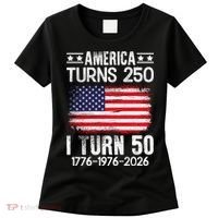 America Turns 250 I Turn 50 1976 50th Birthday Women's T-Shirt thumb 0