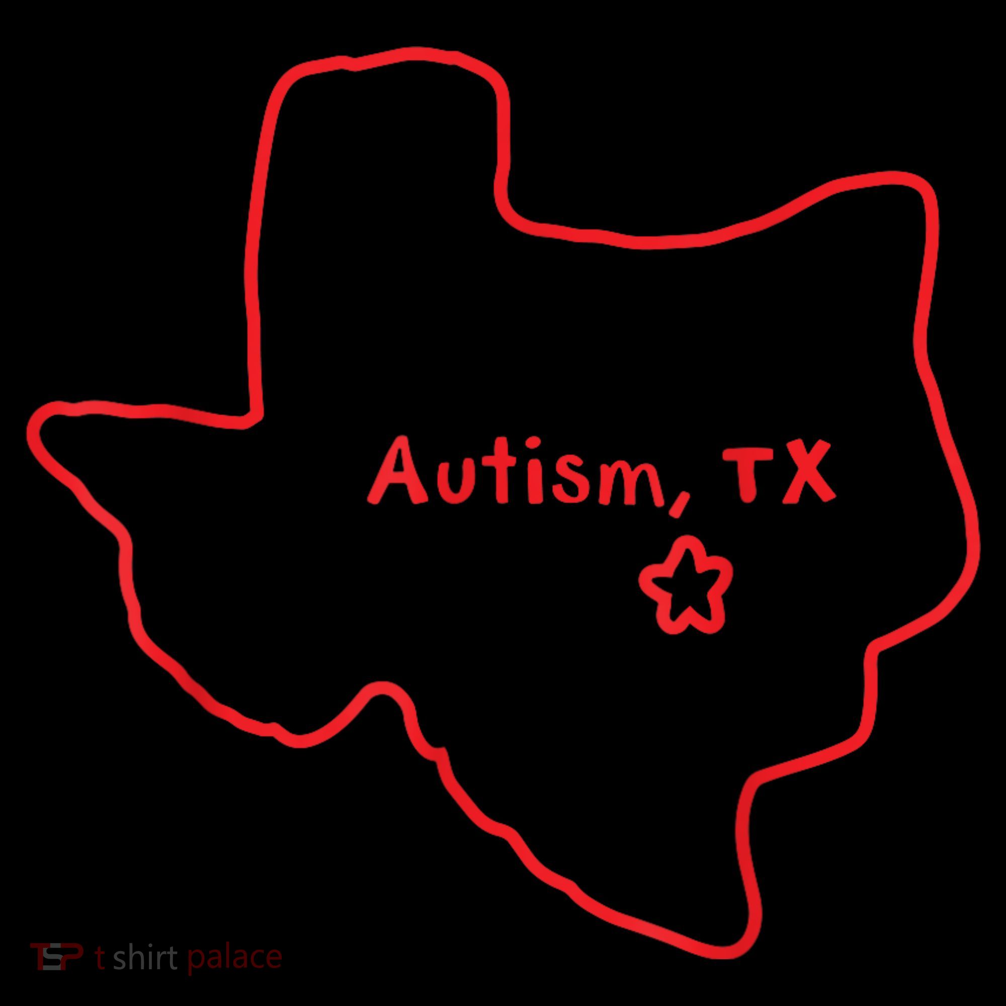Autism Texas 2024 Toddler Hoodie