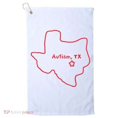 Autism Texas 2024 Golf Towel
