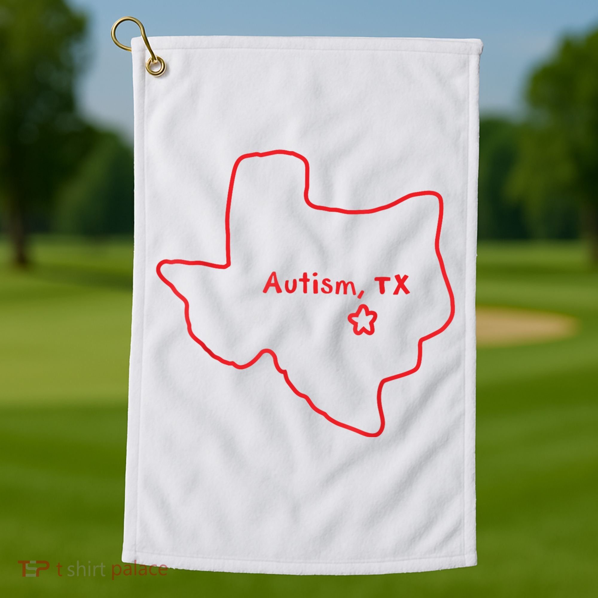 Autism Texas 2024 Golf Towel