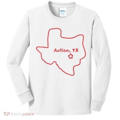 Autism Texas 2024 Kids Long Sleeve Shirt