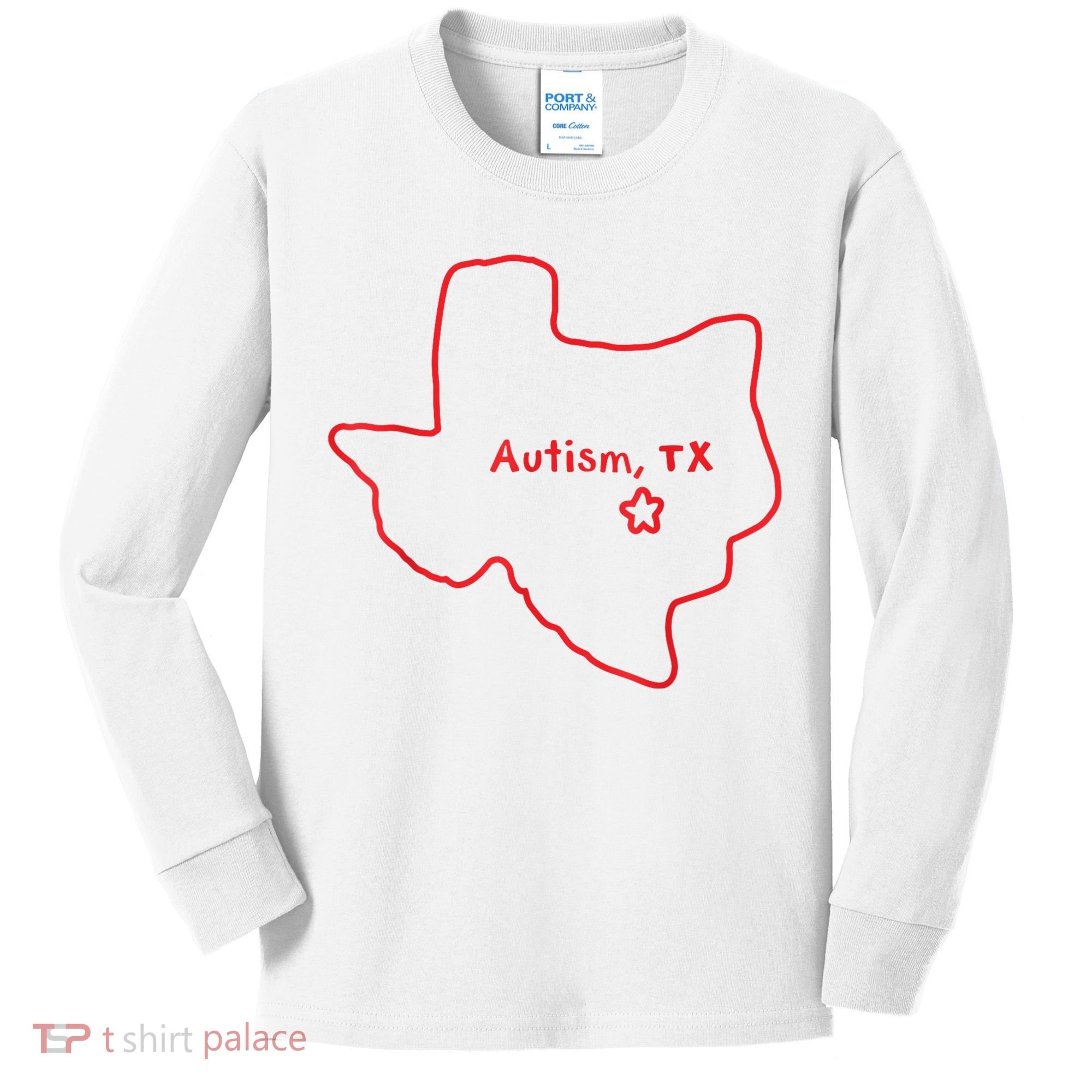 Autism Texas 2024 Kids Long Sleeve Shirt