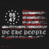 Anti Trump 8647 86 47 US Flag We The People Impeach 47 Ornament thumb 1