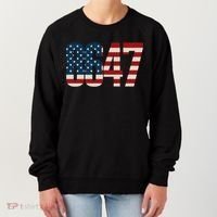 Anti Trump 8647 86 47th President US Flag Women's Sweatshirt thumb 0