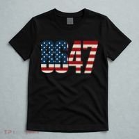 Anti Trump 8647 86 47th President US Flag T-Shirt thumb 5