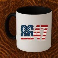 Anti Trump 8647 86 47th President US Flag Coffee Mug thumb 2