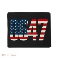 Anti Trump 8647 86 47th President US Flag Mousepad thumb 0