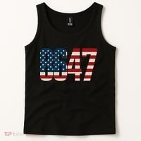 Anti Trump 8647 86 47th President US Flag Tank Top thumb 2