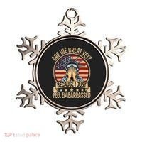Anti Trump Are We Great Yet Cause I Just Feel Embarrassed Ornament thumb 0