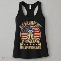 Anti Trump Are We Great Yet Cause I Just Feel Embarrassed Women's Tank Top thumb 3