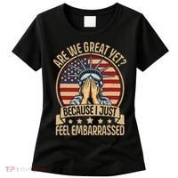 Anti Trump Are We Great Yet Cause I Just Feel Embarrassed Women's T-Shirt thumb 0
