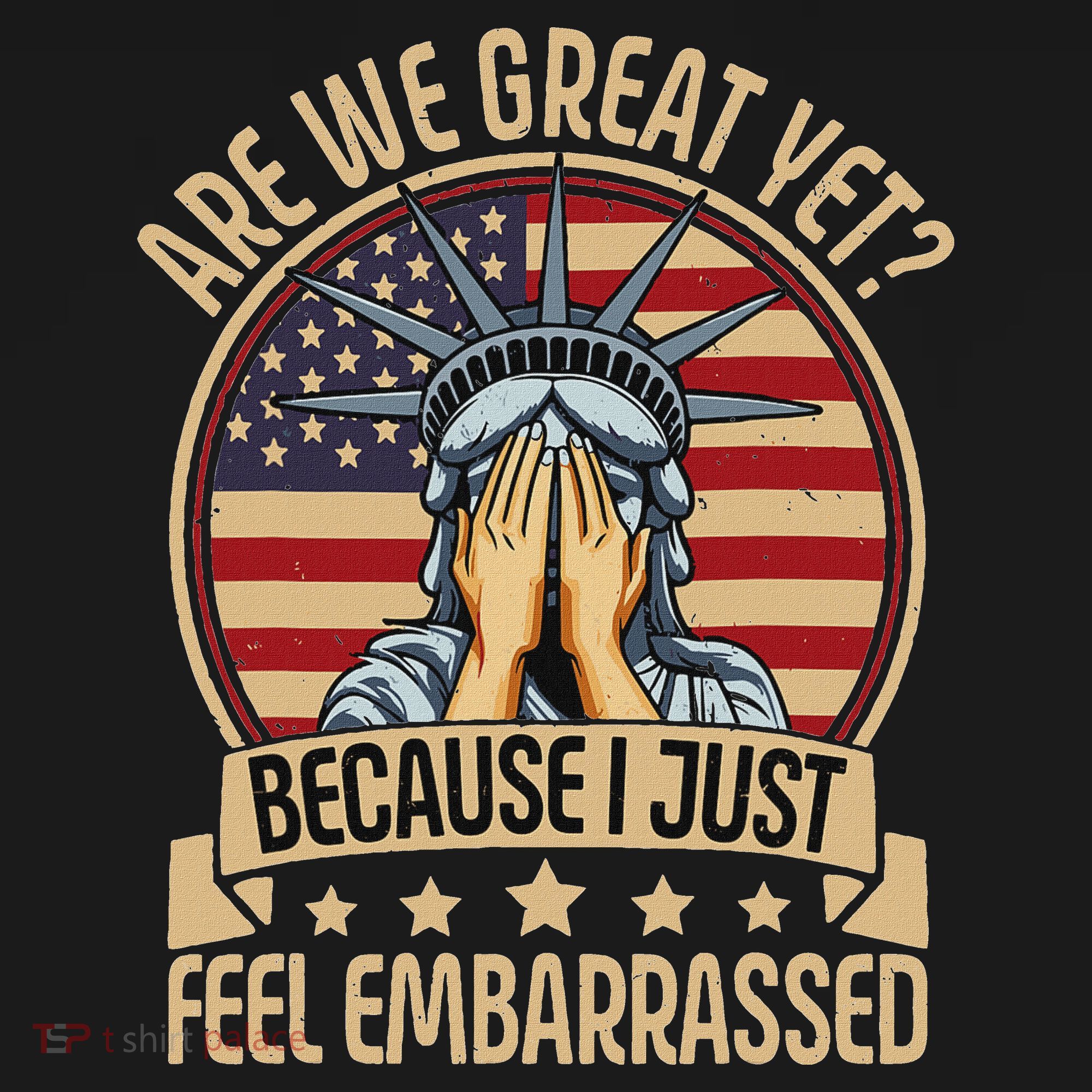 Anti Trump Are We Great Yet Cause I Just Feel Embarrassed Tote Bag