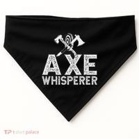 Axe Throwing Axe Whisperer USA-Made Doggie Bandana thumb 0