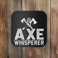 Axe Throwing Axe Whisperer Coaster thumb 0