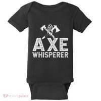 Axe Throwing Axe Whisperer Baby Bodysuit thumb 0