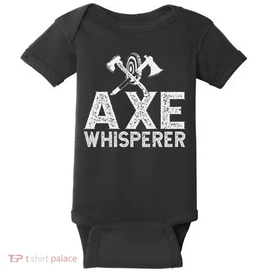 Axe Throwing Axe Whisperer Baby Bodysuit