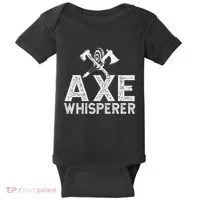 Axe Throwing Axe Whisperer Baby Bodysuit thumb 0
