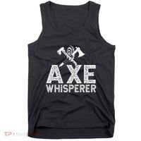 Axe Throwing Axe Whisperer Tank Top thumb 0