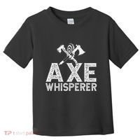 Axe Throwing Axe Whisperer Toddler T-Shirt thumb 0