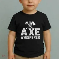 Axe Throwing Axe Whisperer Toddler T-Shirt thumb 2